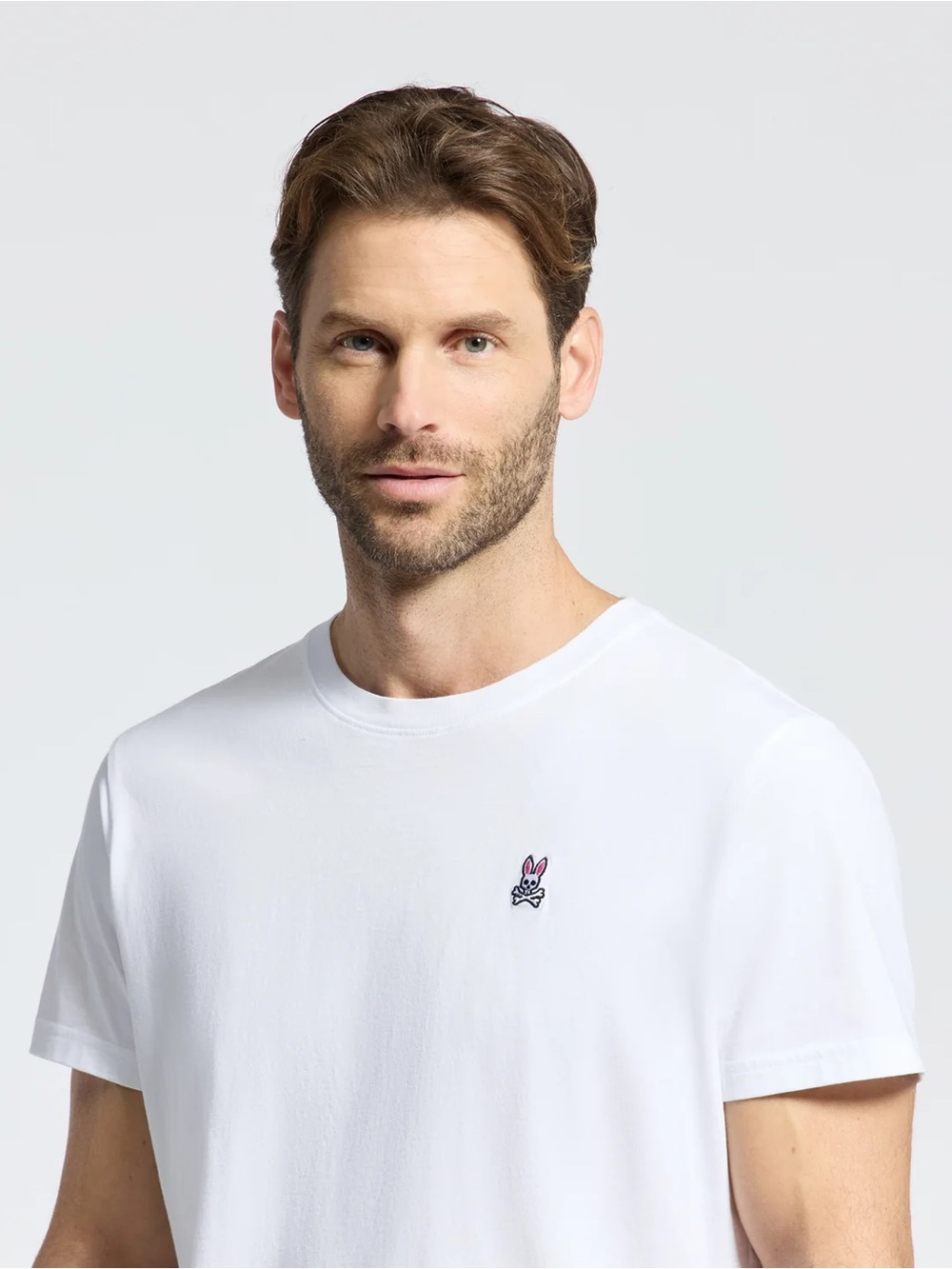 Psycho Bunny white Pima cotton t shirt